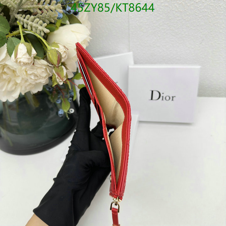 Dior Bag-(4A)-Wallet- Code: KT8644 $: 45USD