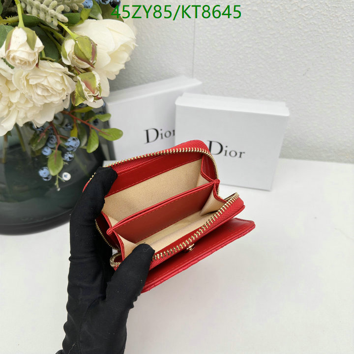 Dior Bag-(4A)-Wallet- Code: KT8645 $: 45USD