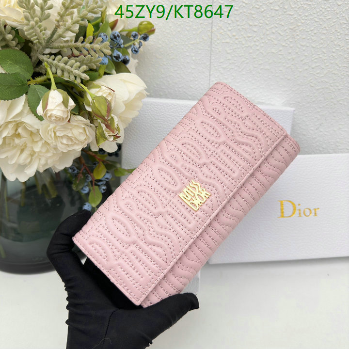 Dior Bag-(4A)-Wallet- Code: KT8647 $: 45USD