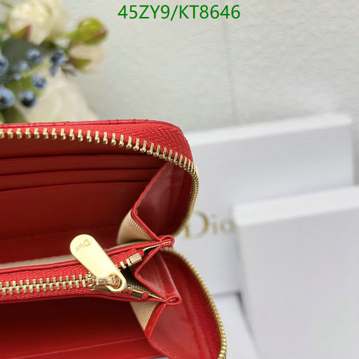 Dior Bag-(4A)-Wallet- Code: KT8646 $: 45USD