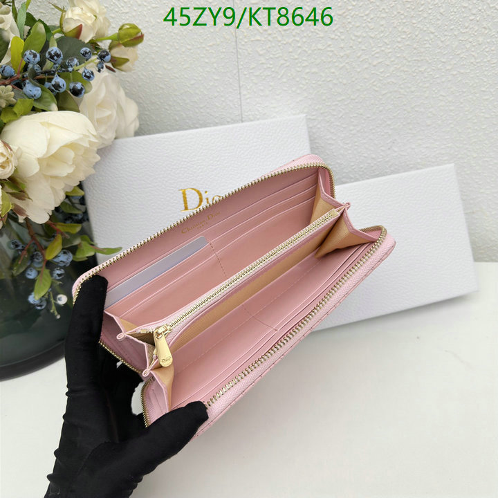 Dior Bag-(4A)-Wallet- Code: KT8646 $: 45USD