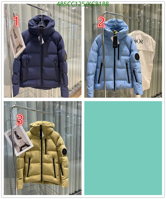 Down jacket Men-Dior Code: KC8188 $: 485USD