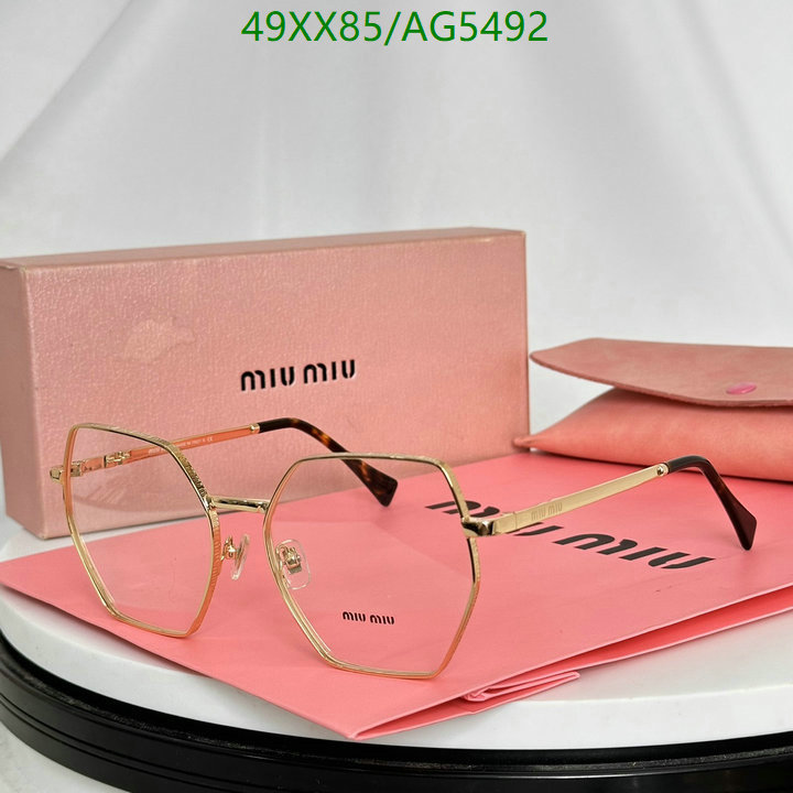 Glasses-MiuMiu Code: AG5492 $: 49USD