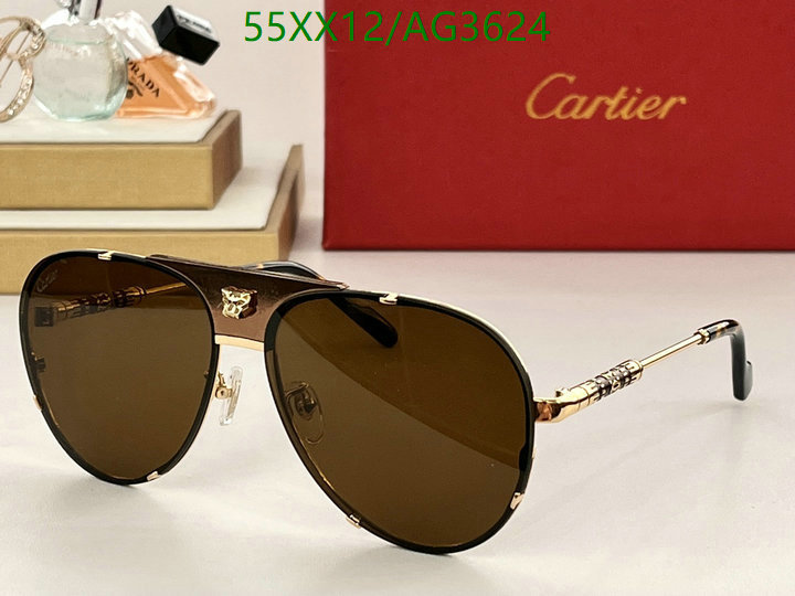 Glasses-Cartier Code: AG3624 $: 55USD