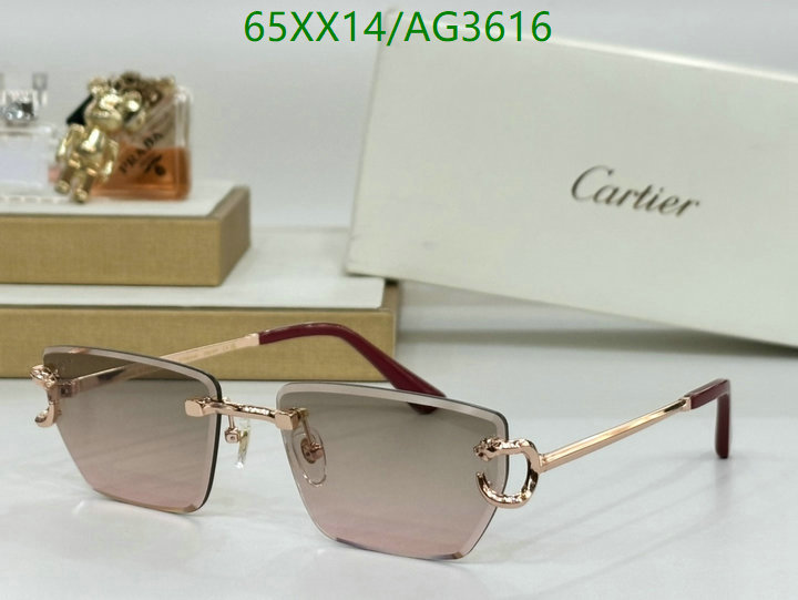 Glasses-Cartier Code: AG3616 $: 65USD