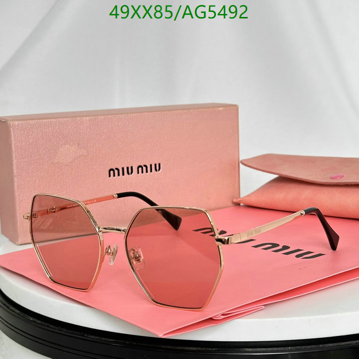 Glasses-MiuMiu Code: AG5492 $: 49USD