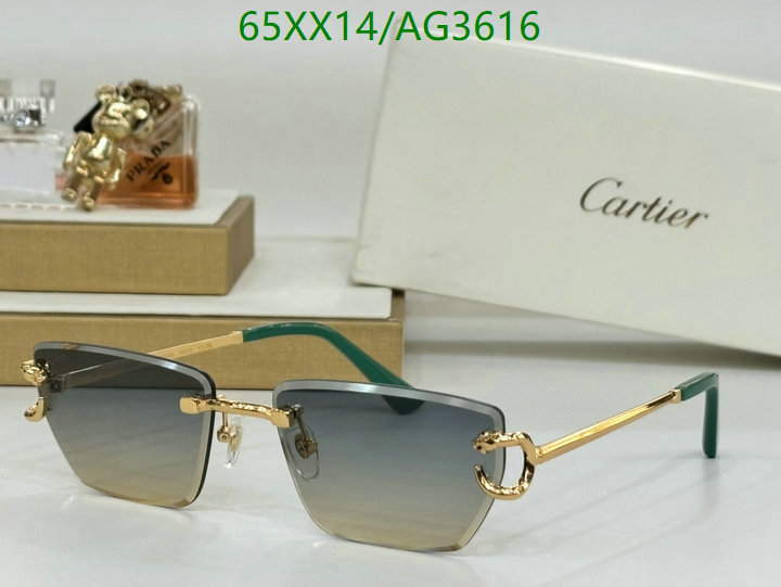 Glasses-Cartier Code: AG3616 $: 65USD