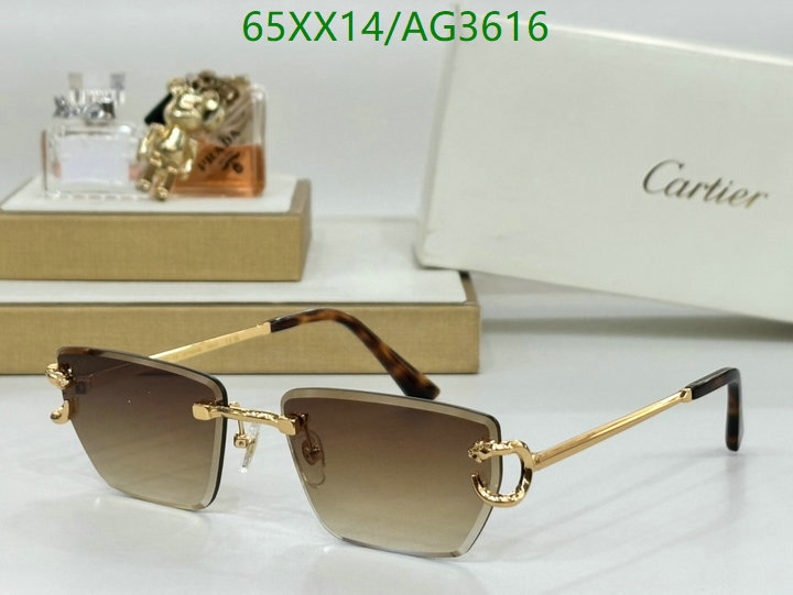 Glasses-Cartier Code: AG3616 $: 65USD