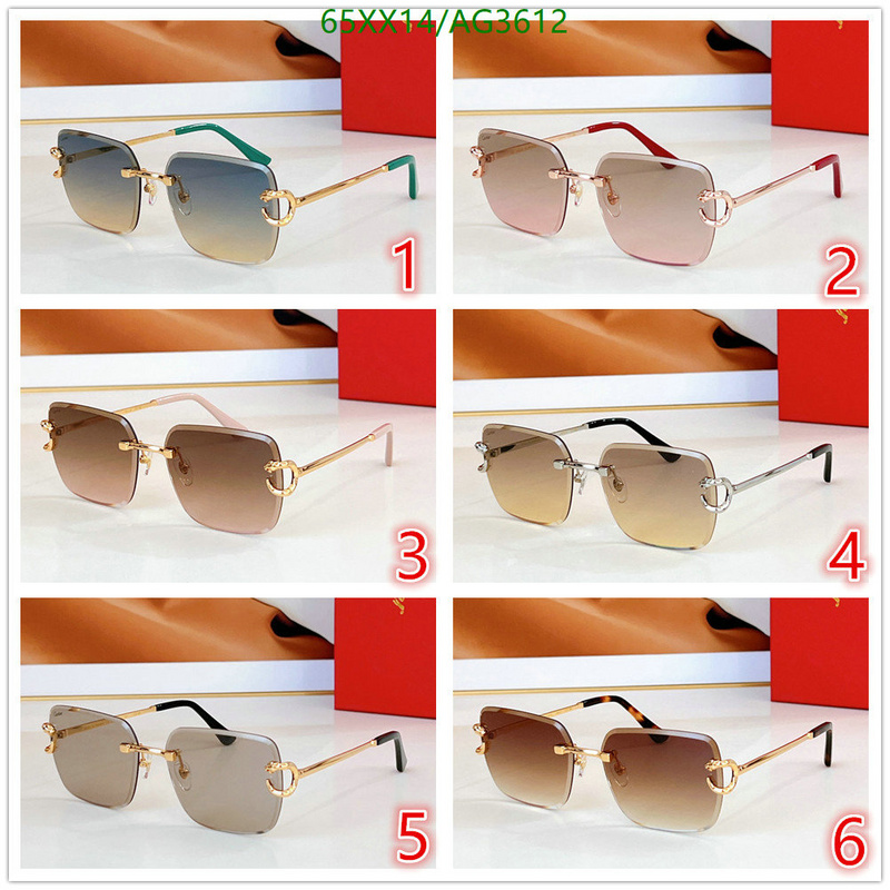 Glasses-Cartier Code: AG3612 $: 65USD