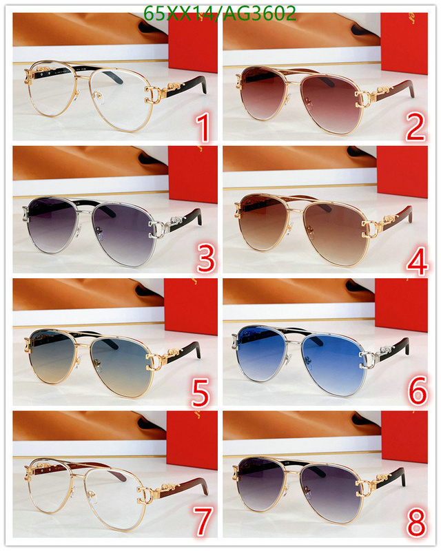 Glasses-Cartier Code: AG3602 $: 65USD