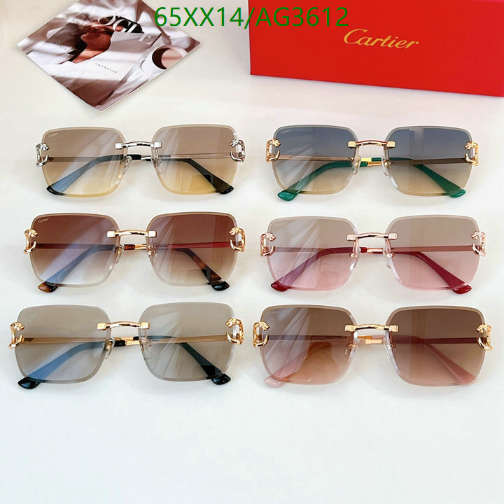 Glasses-Cartier Code: AG3612 $: 65USD