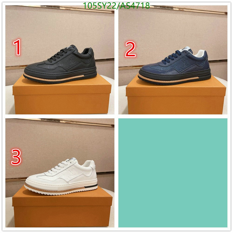 Men shoes-LV Code: AS4718 $: 105USD