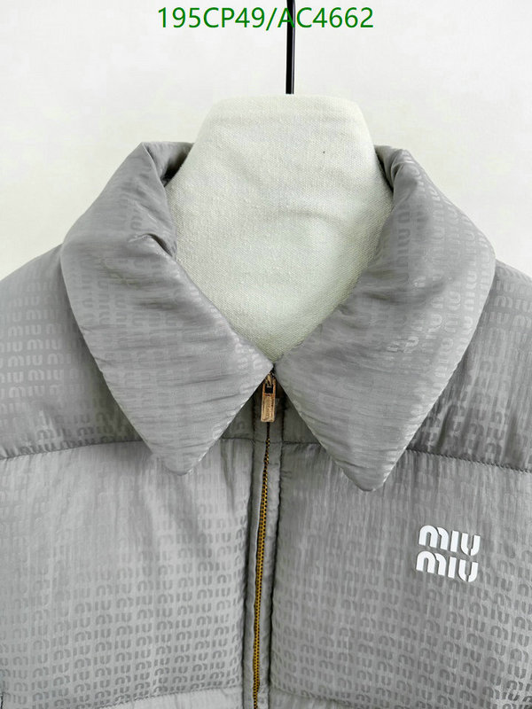 Down jacket Women-Miu Miu Code: AC4662 $: 195USD