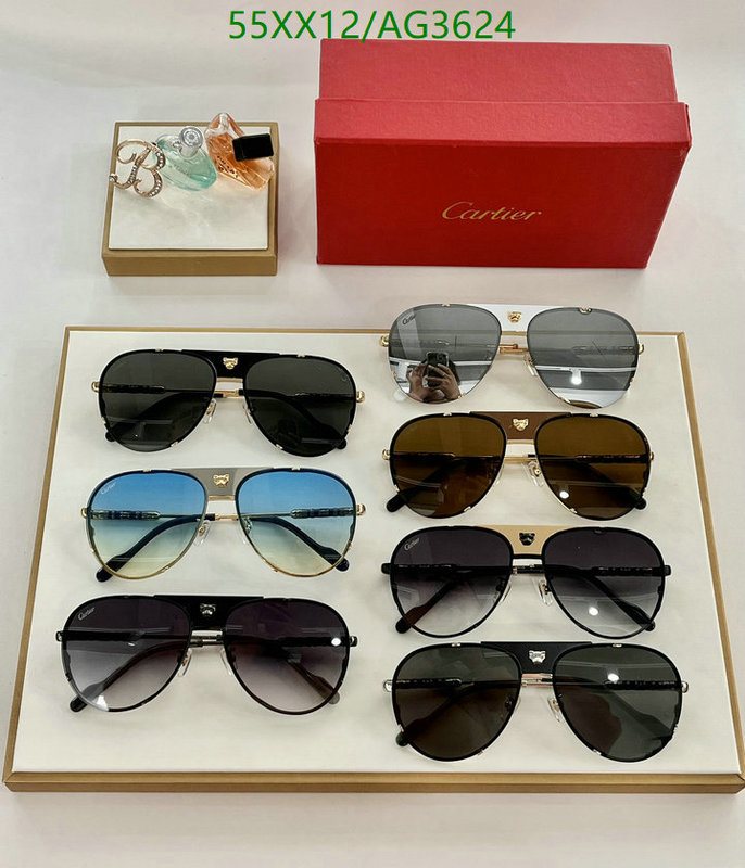 Glasses-Cartier Code: AG3624 $: 55USD