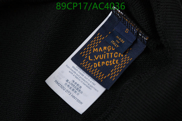 Clothing-LV Code: AC4036 $: 89USD