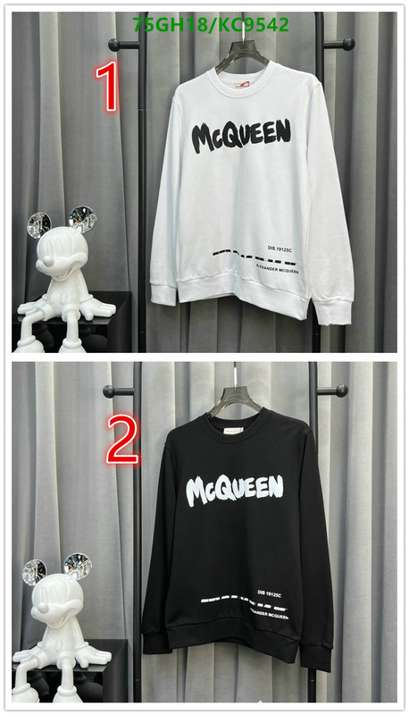 Clothing-Alexander McQueen Code: KC9542 $: 75USD