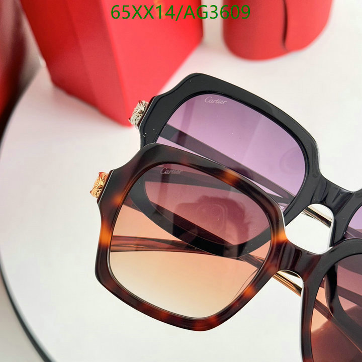 Glasses-Cartier Code: AG3609 $: 65USD