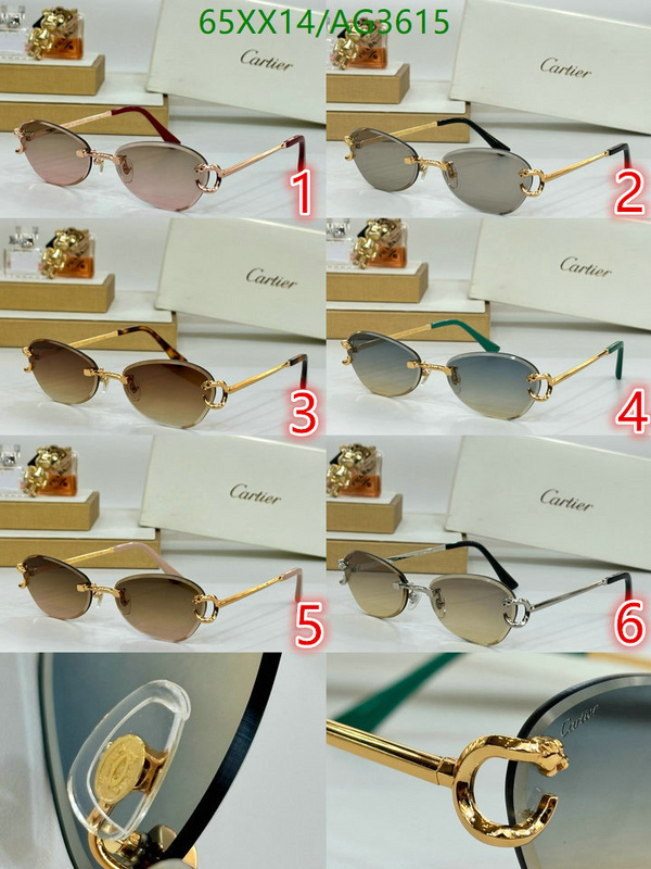 Glasses-Cartier Code: AG3615 $: 65USD