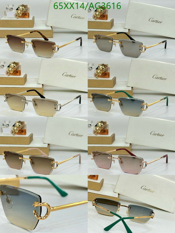 Glasses-Cartier Code: AG3616 $: 65USD