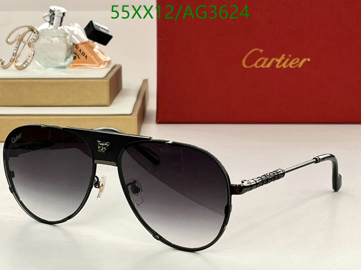 Glasses-Cartier Code: AG3624 $: 55USD