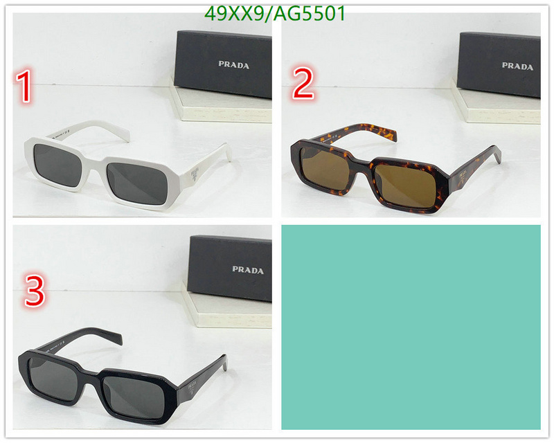 Glasses-Prada Code: AG5501 $: 49USD