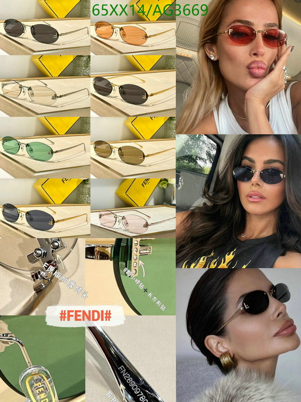 Glasses-Fendi Code: AG3669 $: 65USD