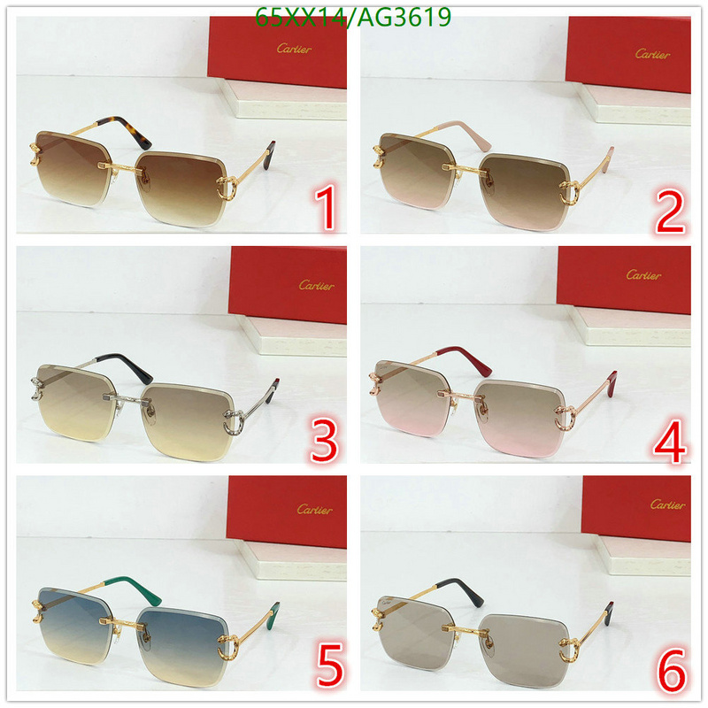 Glasses-Cartier Code: AG3619 $: 65USD