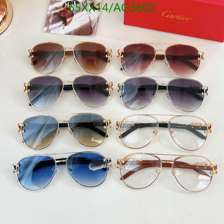 Glasses-Cartier Code: AG3602 $: 65USD