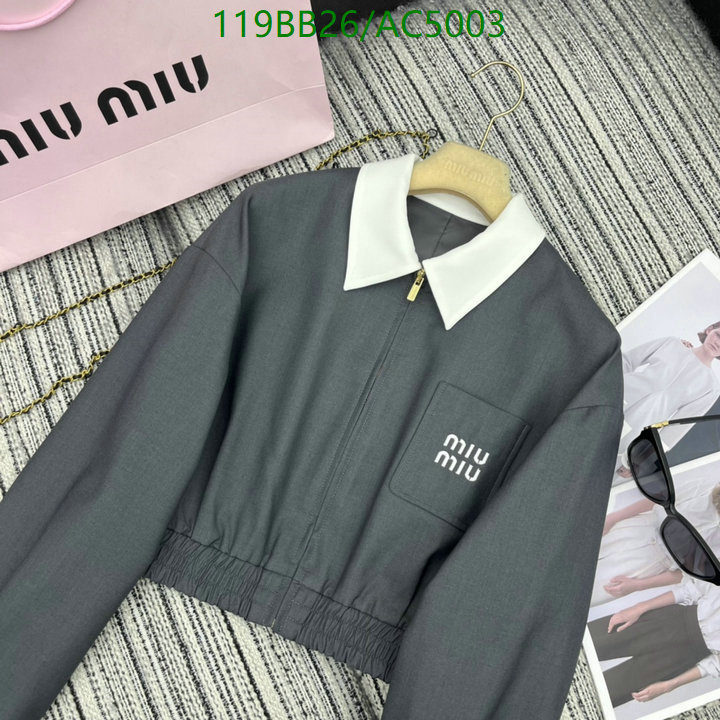 Clothing-MIUMIU Code: AC5003 $: 119USD