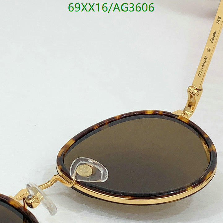 Glasses-Cartier Code: AG3606 $: 69USD