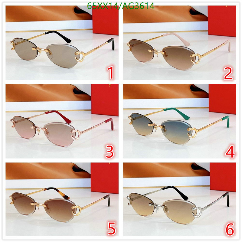 Glasses-Cartier Code: AG3614 $: 65USD