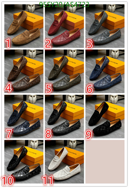 Men shoes-LV Code: AS4723 $: 95USD