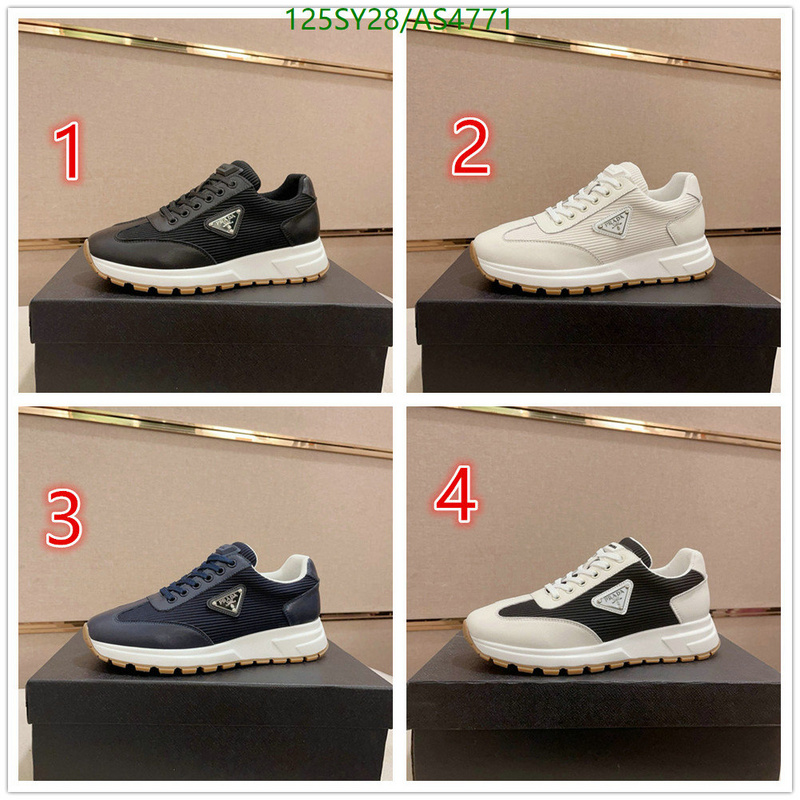 Men shoes-Prada Code: AS4771 $: 125USD