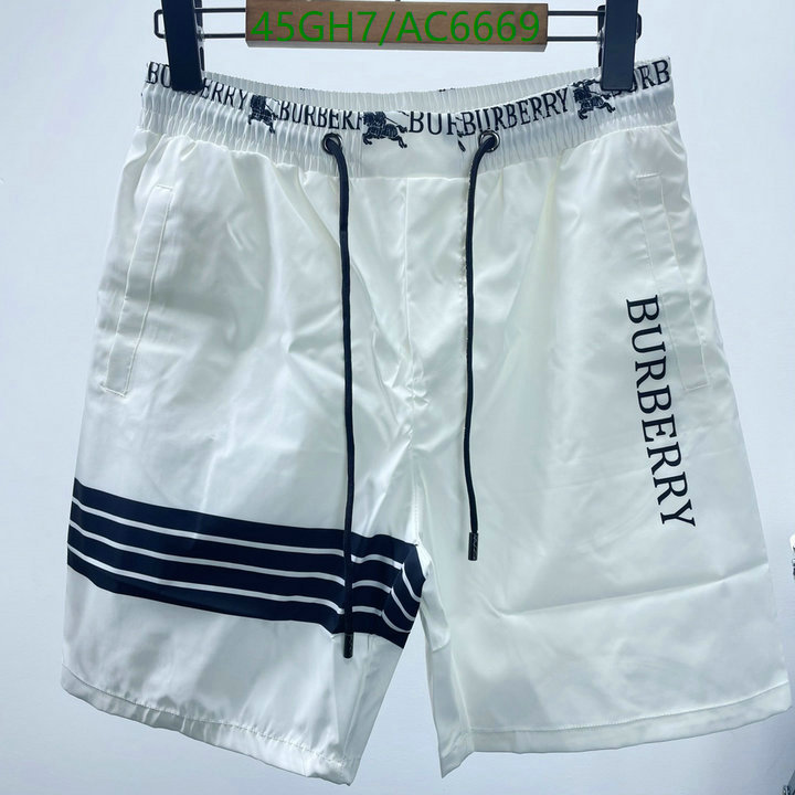 Beach Shorts-Burberry Code: AC6669 $: 45USD