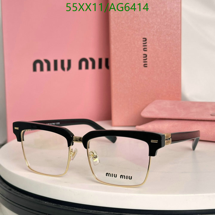 Glasses-MiuMiu Code: AG6414 $: 55USD