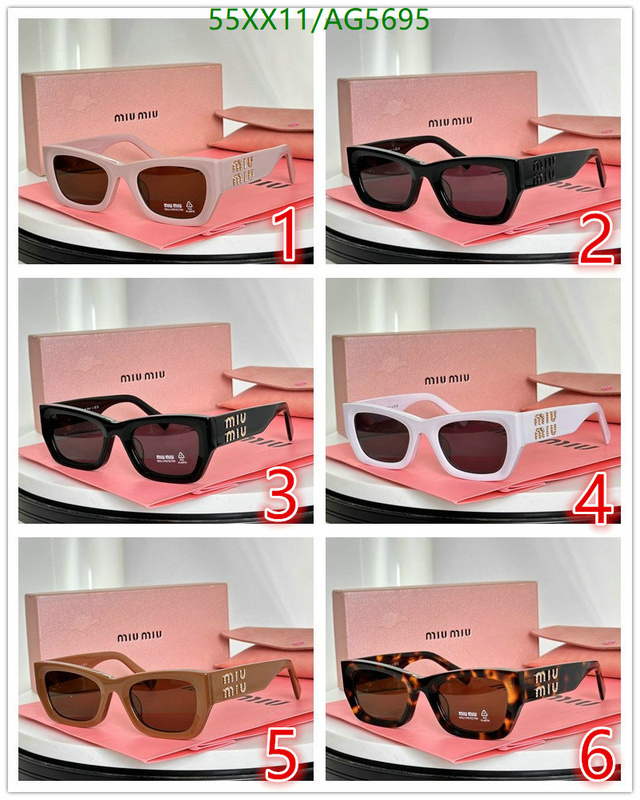 Glasses-MiuMiu Code: AG5695 $: 55USD