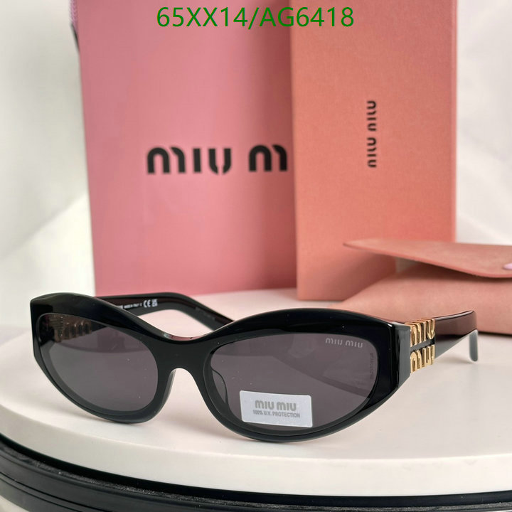 Glasses-MiuMiu Code: AG6418 $: 65USD