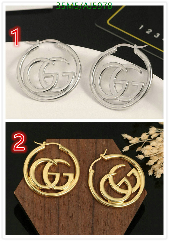 Jewelry-Gucci Code: AJ5978 $: 35USD