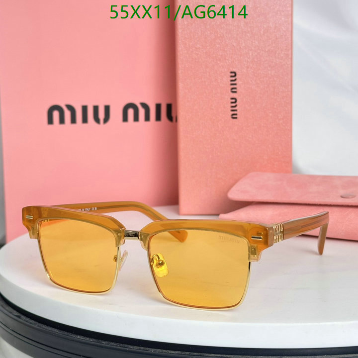 Glasses-MiuMiu Code: AG6414 $: 55USD