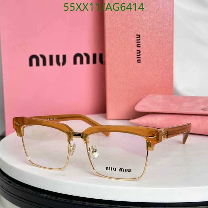 Glasses-MiuMiu Code: AG6414 $: 55USD