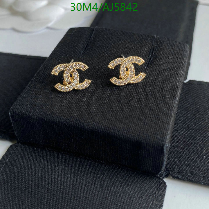 Jewelry-Chanel Code: AJ5842 $: 30USD