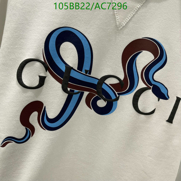 Clothing-Gucci Code: AC7296 $: 105USD