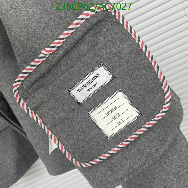 Clothing-Thom Browne Code: AC7027 $: 235USD