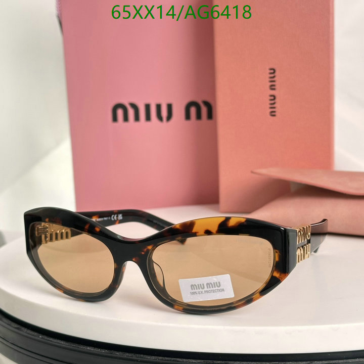 Glasses-MiuMiu Code: AG6418 $: 65USD