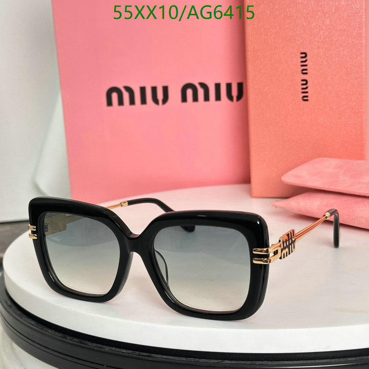 Glasses-MiuMiu Code: AG6415 $: 55USD