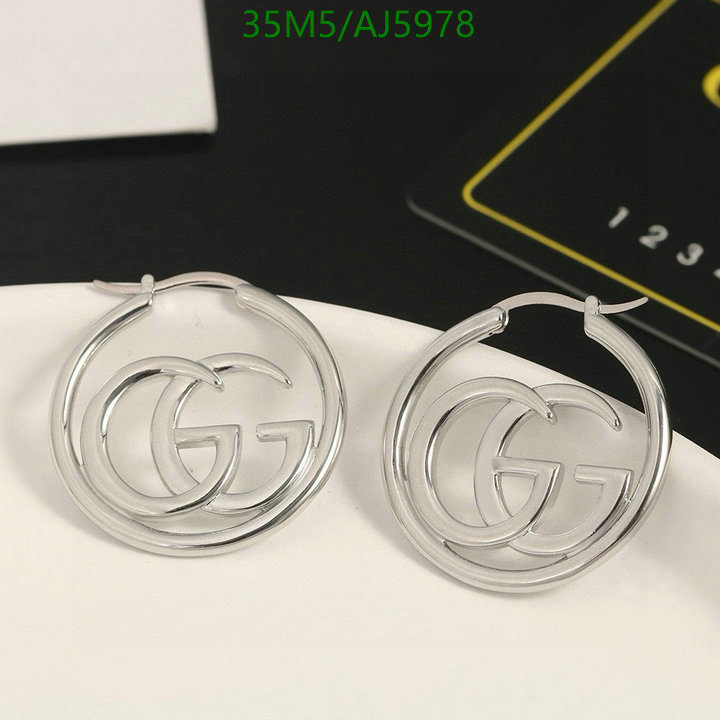 Jewelry-Gucci Code: AJ5978 $: 35USD