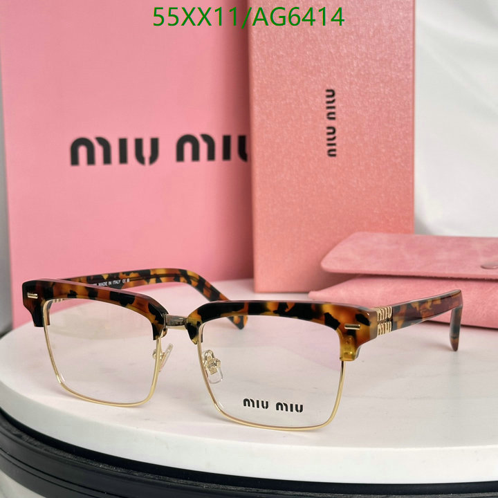 Glasses-MiuMiu Code: AG6414 $: 55USD