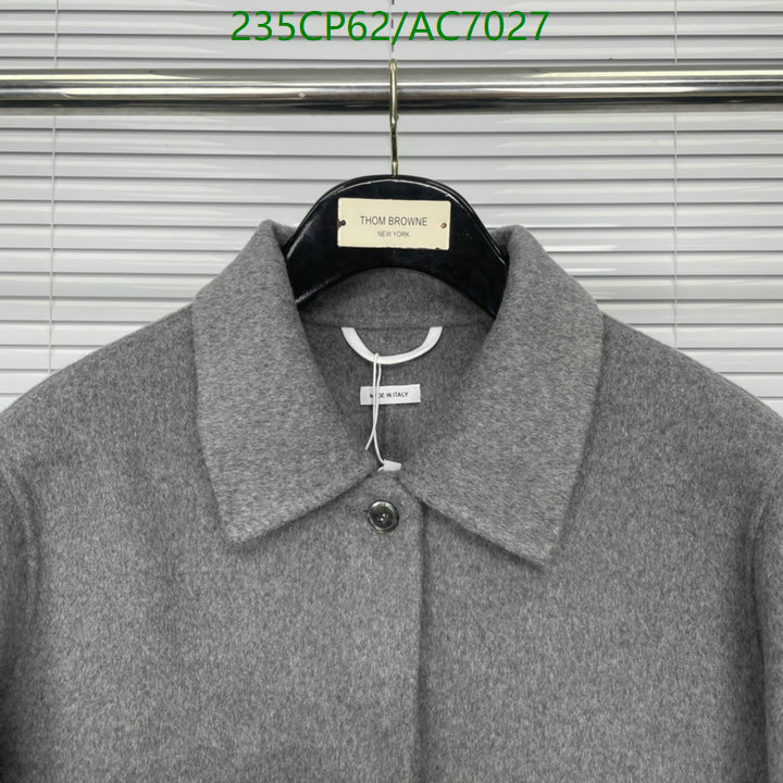 Clothing-Thom Browne Code: AC7027 $: 235USD