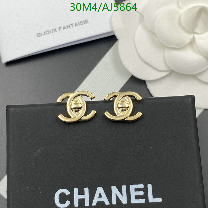 Jewelry-Chanel Code: AJ5864 $: 30USD