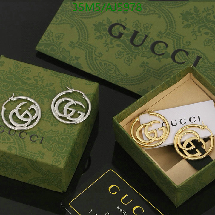 Jewelry-Gucci Code: AJ5978 $: 35USD